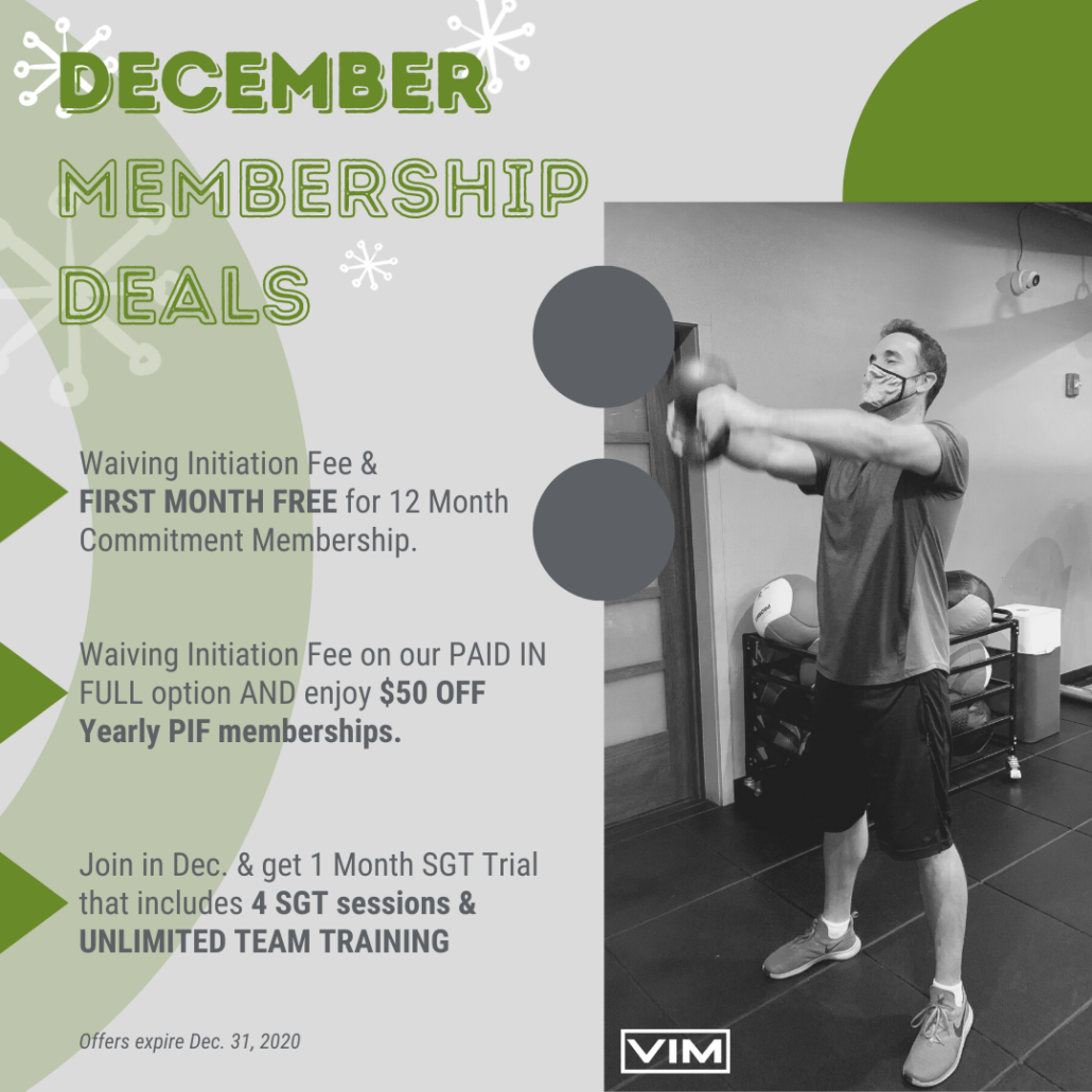 December Membership Deals