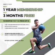 June Membership Promo: 15 Months for the Price of 12