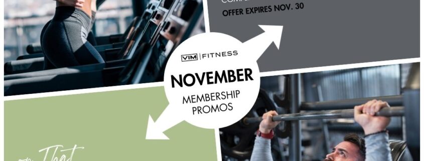 November Membership - 15 Months for the Price of 12 - VIM Fitness